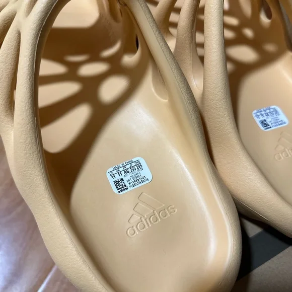adidas gazelle silver green womens adidas GZ9864 Yeezy 450 Slide Cream Mens Sandals